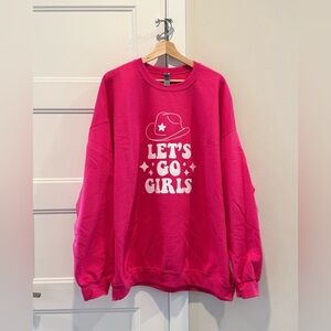 Pink Crewneck Sweatshirt
